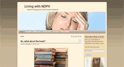 Desktop Screenshot of lifewithndph.com